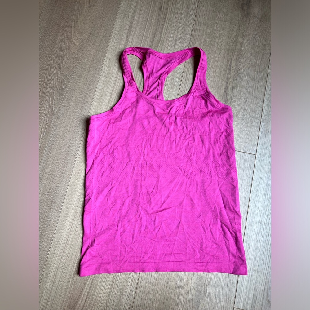 Pink Racerback Tank Top